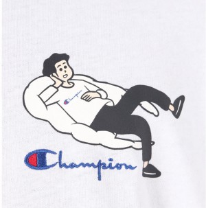Champion Lifestyle Graphic Muscle Fit T-Shirt galéria