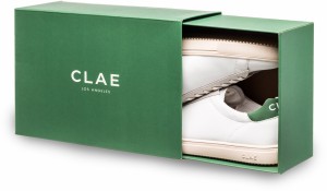 Clae BRADLEY WHITE MILLED LEATHER OLIVE galéria