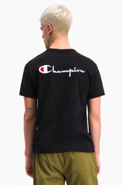 Champion Premium Crewneck T-shirt Black galéria