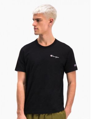 Champion Premium Crewneck T-shirt Black galéria