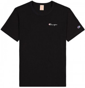 Champion Premium Crewneck T-shirt Black galéria