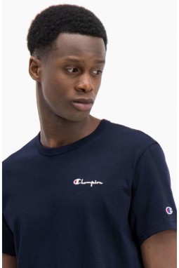 Champion Premium Crewneck T-shirt Navy galéria