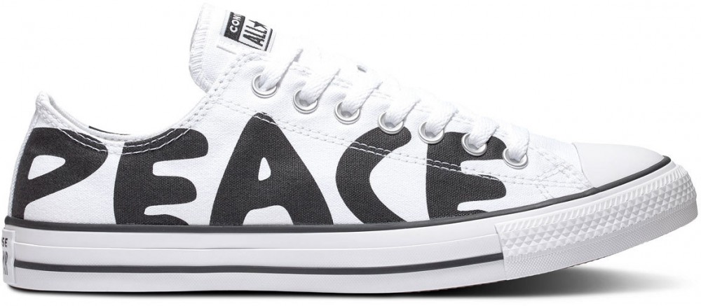 Converse Chuck Taylor All Star Peace Powered Lo White