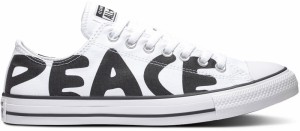 Converse Chuck Taylor All Star Peace Powered Lo White galéria