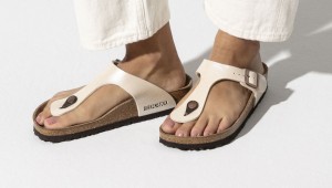 Birkenstock Gizeh Graceful Pearl White Regular galéria