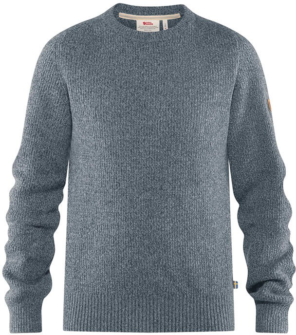 Fjällräven Greenland Re-Wool Crew Neck M Thunder Grey