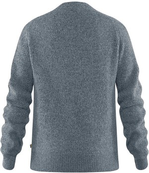 Fjällräven Greenland Re-Wool Crew Neck M Thunder Grey galéria