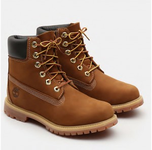 Timberland Premium 6-Inch Waterproof Boot Rust Nubuck galéria