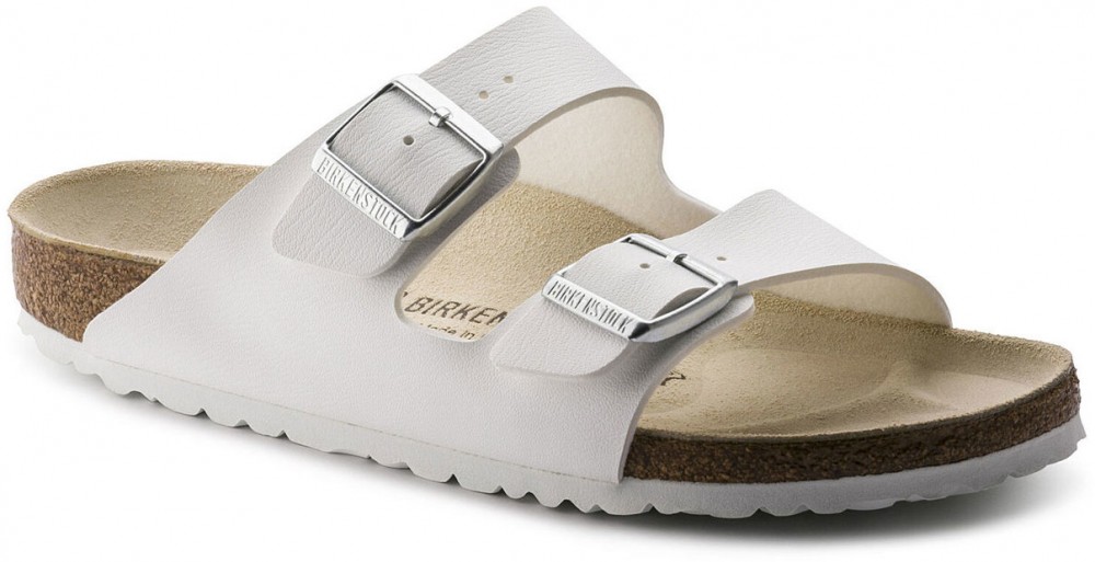 Birkenstock Arizona White Narrow