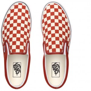Vans Ua Classic Slip-On (Checkerboard)Picnt/Trwht galéria