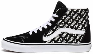 Vans Ua Sk8-Hi (Logo Repeat)Blk/True Wht galéria