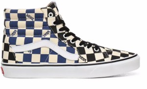 Vans Ua Sk8-Hi (Big Check) Black/Navy galéria