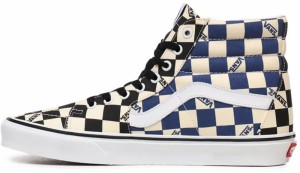 Vans Ua Sk8-Hi (Big Check) Black/Navy galéria