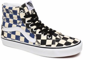 Vans Ua Sk8-Hi (Big Check) Black/Navy galéria