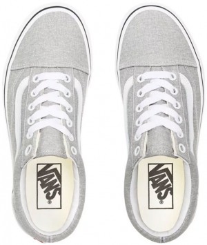 Vans Ua Old Skool Silver/True White galéria