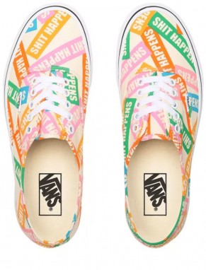 Vans Ua Authentic (Shit Happens)Multi/Trwht galéria