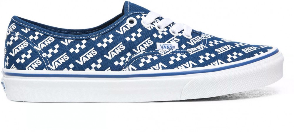 Vans Ua Authentic (Logo Repeat)Tr Bl/Tr Wht