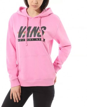 Vans Wm Sport Bf Stripe Hoodie Fuchsia Pink galéria