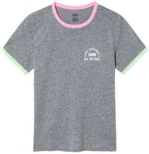 Vans Wm Rally Bell Grey Heather/Fuchsia Pink galéria