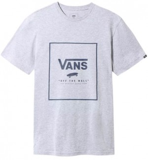 Vans Mn Print Box Ss Athletic Heather/Dress Blues galéria