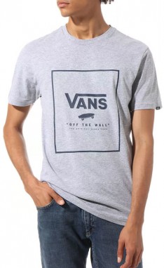 Vans Mn Print Box Ss Athletic Heather/Dress Blues galéria