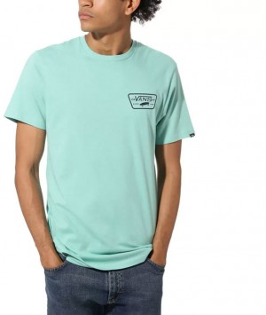 Vans Mn Full Patch Back Ss Dusty Jade Green/Drs Bls galéria