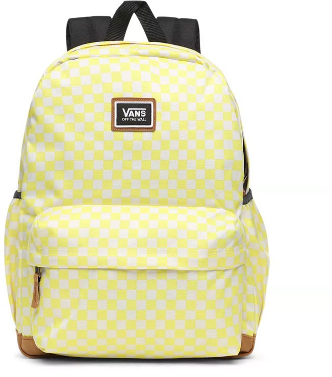 Vans Wm Realm Plus Backpack Lemon Tonic Checkerboard