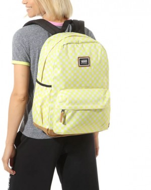 Vans Wm Realm Plus Backpack Lemon Tonic Checkerboard galéria