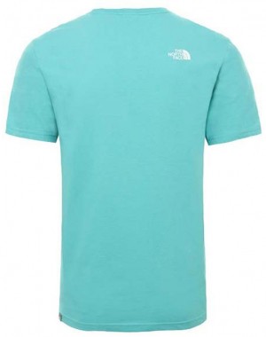 The North Face M S/S Easy Tee - Eu Lagoon galéria