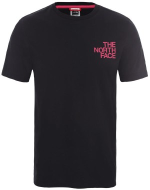 The North Face M Ss Graphic Flow 1 - Eu Tnf Blk/Mr. Pink/Mr. Pink galéria