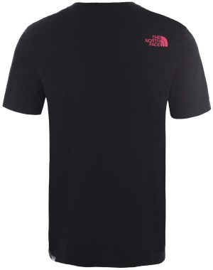 The North Face M Ss Graphic Flow 1 - Eu Tnf Black/Mr. Pink galéria