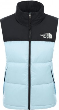 The North Face W 1996 Retro Nuptse Vest Angel Falls Blue galéria