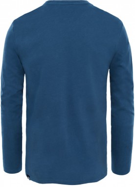 The North Face M L/S Fine Tee - Eu Blue Wing Teal galéria