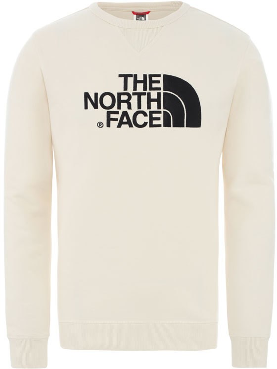 The North Face M Drew Peak Crew - Eu Vintage White/Tnf Black