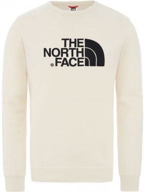 The North Face M Drew Peak Crew - Eu Vintage White/Tnf Black galéria