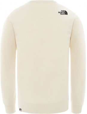 The North Face M Drew Peak Crew - Eu Vintage White/Tnf Black galéria