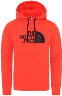 The North Face M Drew Peak Pullover Hoodie - Eu Fiery Red/Tnf Black galéria