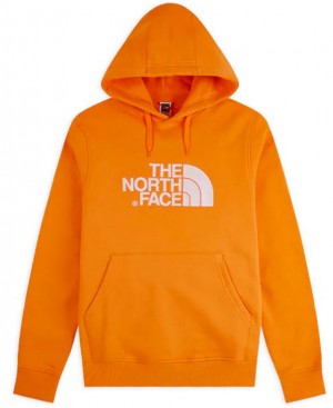 The North Face M Drew Peak Pullover Hoodie - Eu Flame Orange galéria