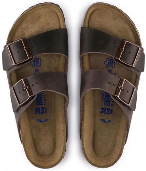 Birkenstock Arizona NU Narrow Oiled SFB Habana galéria