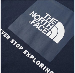 The North Face M S/S Redbox Tee  - Eu Urban Navy/Tnf White galéria