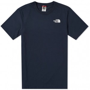 The North Face M S/S Redbox Tee  - Eu Urban Navy/Tnf White galéria