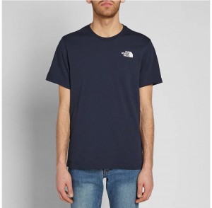 The North Face M S/S Redbox Tee  - Eu Urban Navy/Tnf White galéria