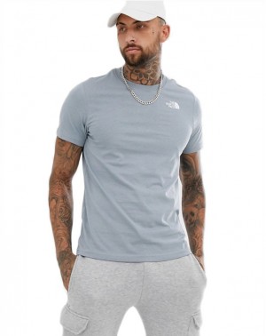 The North Face M S/S Redbox Tee  - Eu Tradewinds Grey galéria