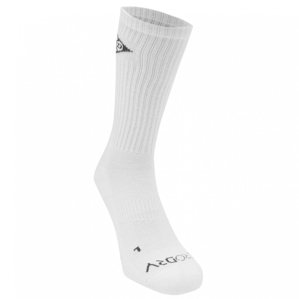 Dunlop 2pk Perf Crew Socks