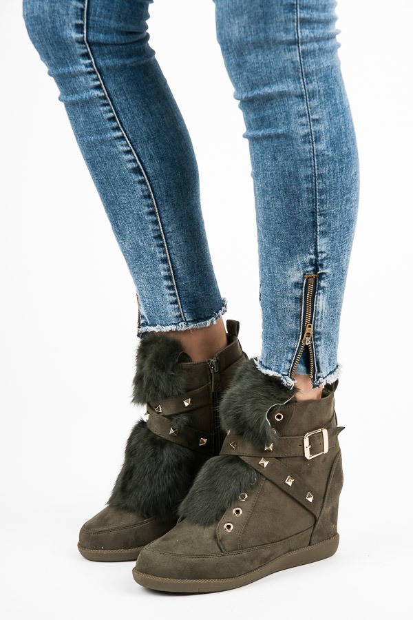 KYLIE SNEAKERS WITH FUR