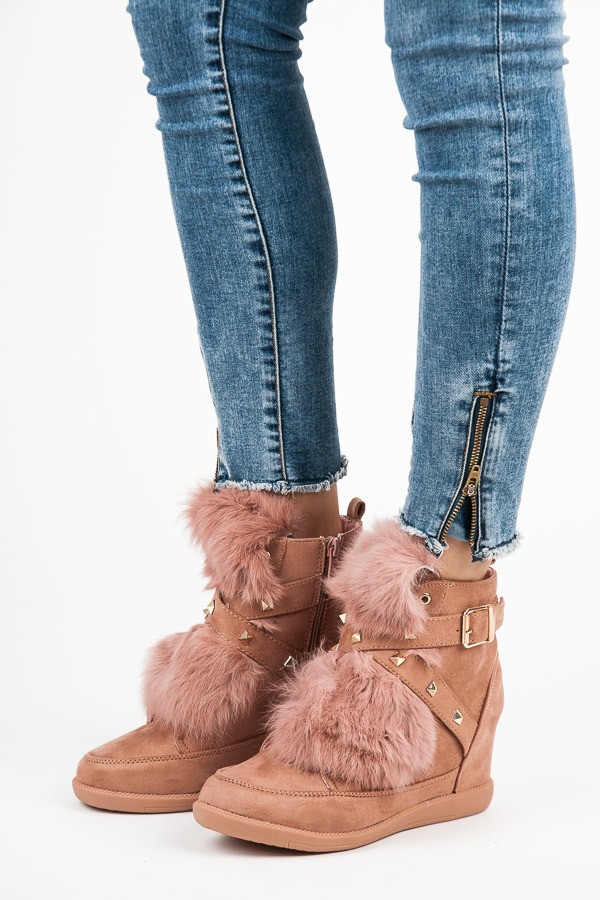 KYLIE SNEAKERS WITH FUR