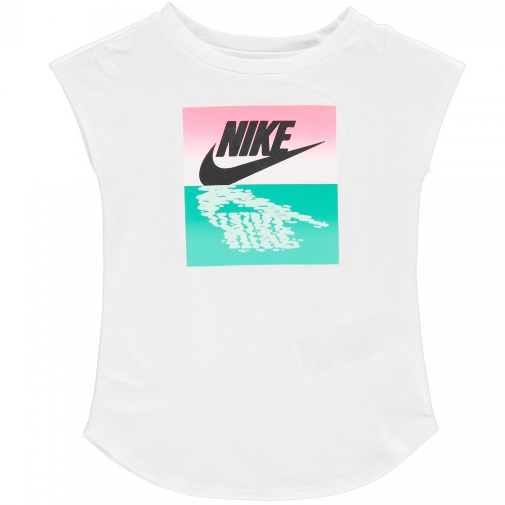 Nike Sunset Futura T Shirt Infant Girls