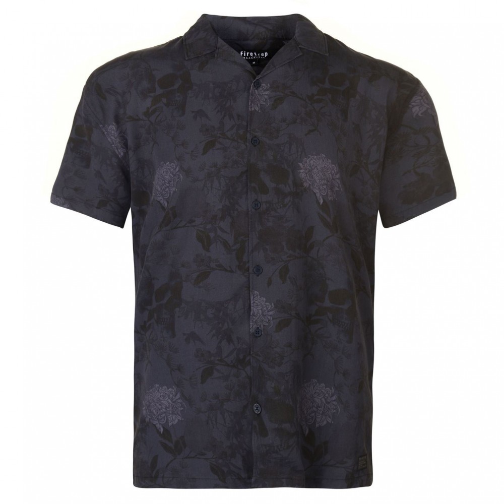 Firetrap Blackseal Printed Casual Shirt