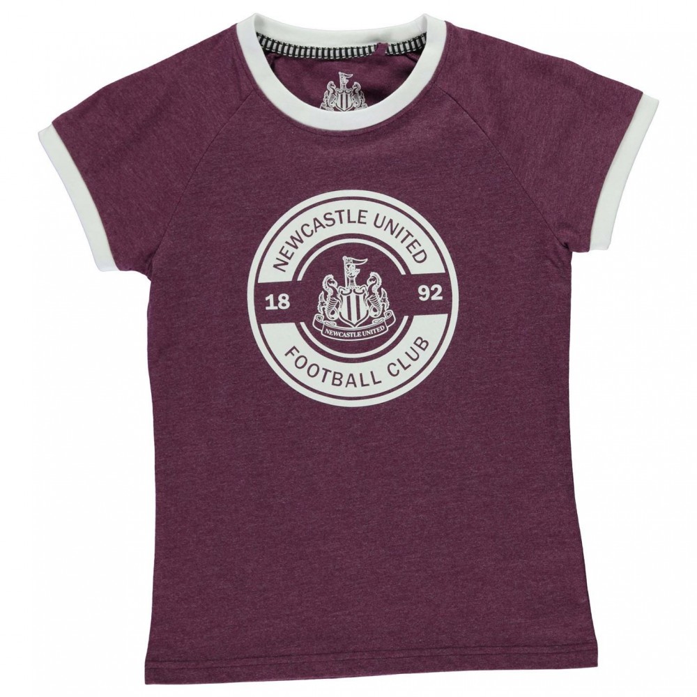NUFC Graphic T Shirt Junior Girls