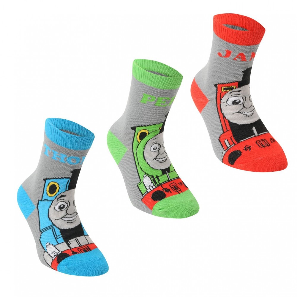 Character Engine 3 Pack Crew Sock Infant Boys